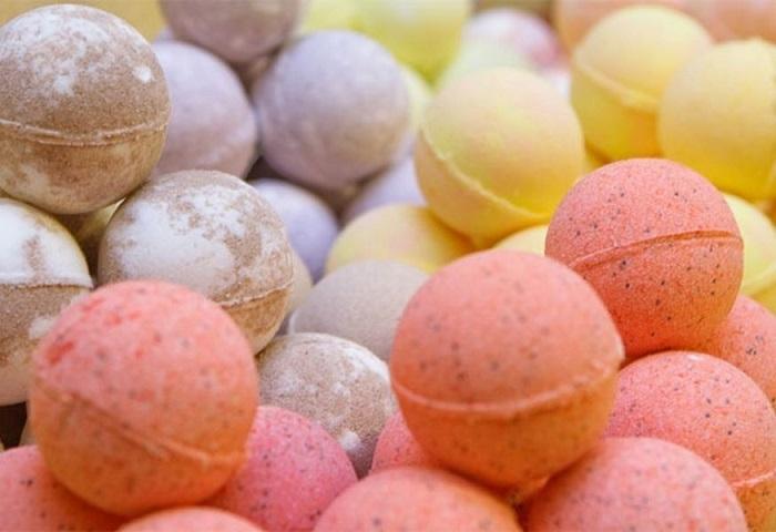 Бомбочки разных цветов