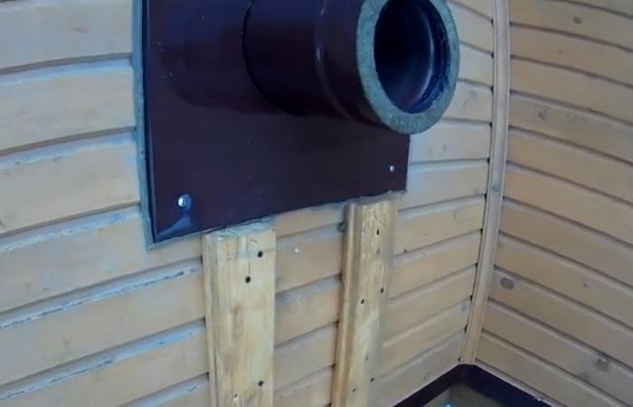 Прикручены две доски