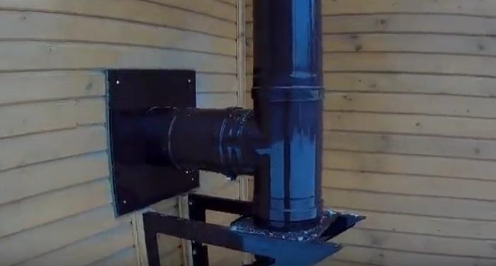Процесс монтажа дымохода