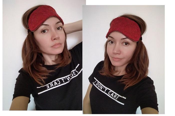 Такая маска не пропускает дневной свет