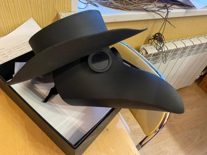 Маска чумного доктора из EVA Foam