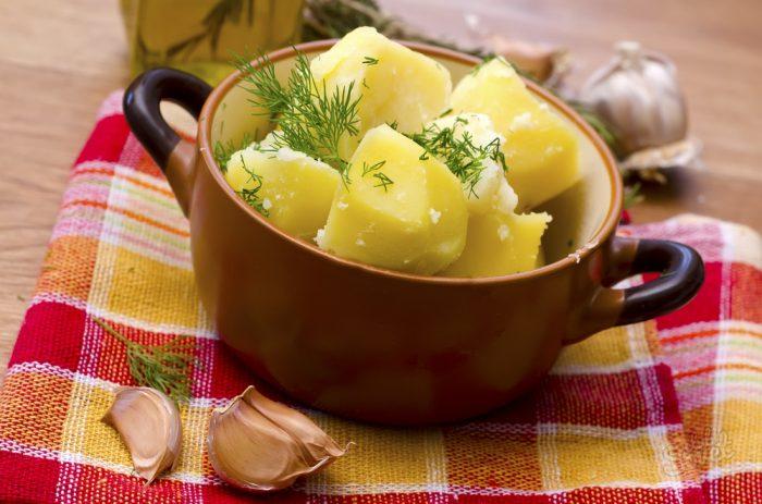 вареная картошка