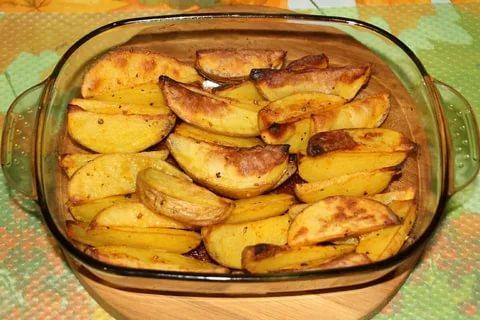 картошка по деревенски